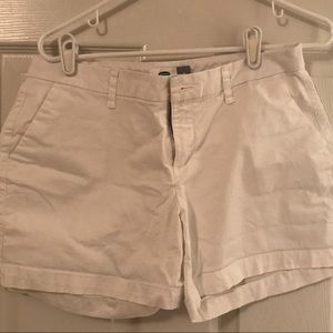 White shorts